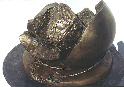 Big Bang  bronze sculpture
