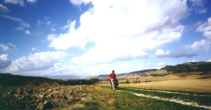a lone (but not lonely!)  pilgrim