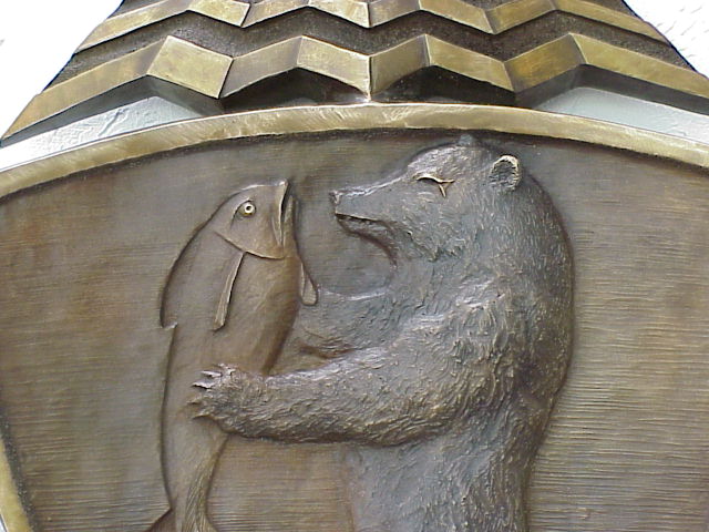 fish and bear