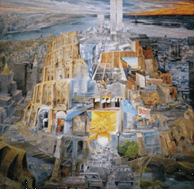 oilpainting MANHATTAN