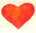 a little red connecting heart